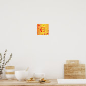 Brief E Poster (Keuken)
