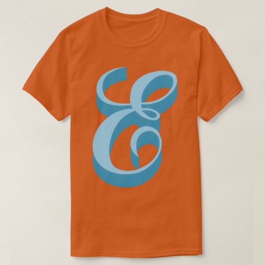Brief E T-shirt (Design voorkant)