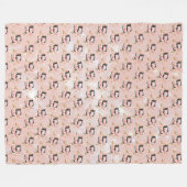 Brief E Vliesdeken Fleece Deken (Voorkant (Horizontaal))