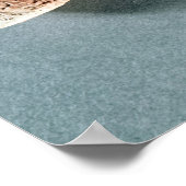 Brief en envelop van Cappadociër uit Turkije Poster (Hoek)