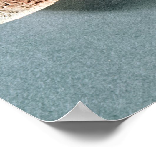 Brief en envelop van Cappadociër uit Turkije Poster (Hoek)