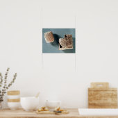 Brief en envelop van Cappadociër uit Turkije Poster (Keuken)