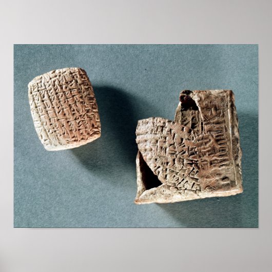 Brief en envelop van Cappadociër uit Turkije Poster (Voorkant)