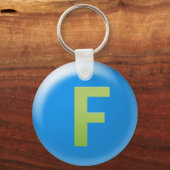Brief F Sleutelhanger (Voorkant)