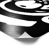 Brief Floral Alphabet Monogram Y Foto Afdruk (Hoek)