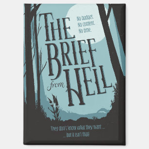 Brief from hell - film poster Magnet Magneet