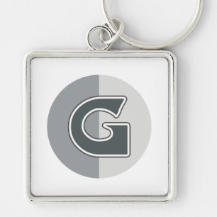 Brief G Sleutelhanger