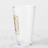 BRIEF H MONOGRAM Beauful Wedding New Home Gift Glas (Links)