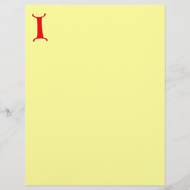 Brief I Letterhead (Voorkant)