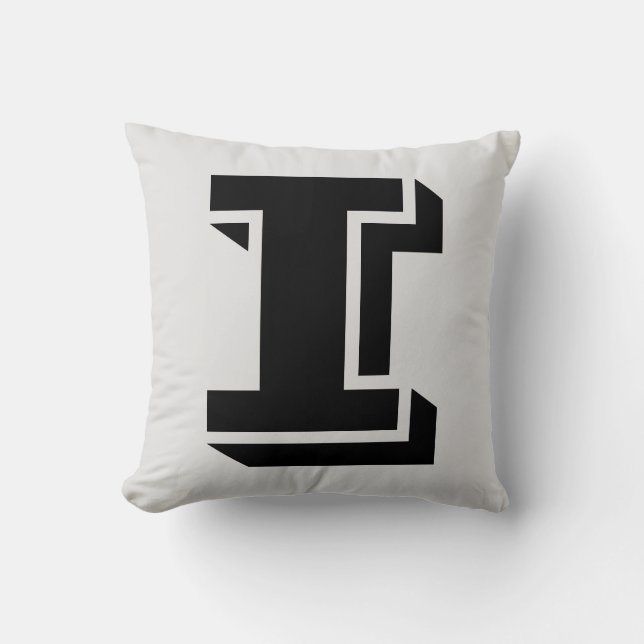 BRIEF I MONOGRAM PILLOW KUSSEN (Voorkant)