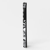 Brief J Middeleeuws Monogram Art Nouveau Case-Mate iPhone Case (Achterkant/links)