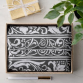 Brief J Middeleeuws Monogram Art Nouveau Tissuepapier (Geschenk)