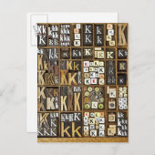 Brief K Briefkaart (Voorkant / Achterkant)