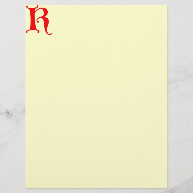 Brief K Letterhead (Voorkant)