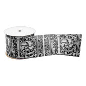 Brief L Middeleeuws Monogram Art Nouveau Lint (Spoel)