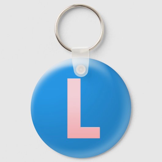 Brief L Sleutelhanger (Voorkant)