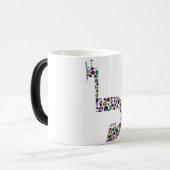 Brief "LAMED" Magische Mok (Voorkant links)