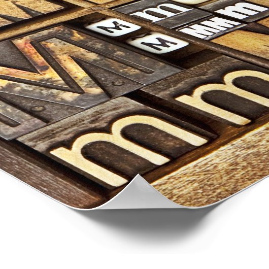 Brief M Poster (Hoek)