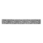 Brief O Middeleeuws Monogram Art Nouveau Lint (Voorkant)