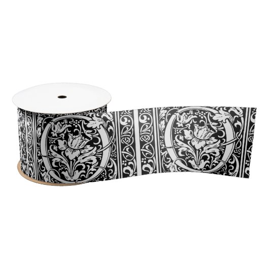 Brief O Middeleeuws Monogram Art Nouveau Lint (Spoel)