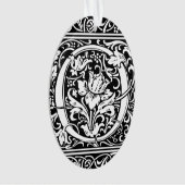 Brief O Middeleeuws Monogram Art Nouveau Ornament (voorkant)