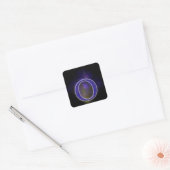 Brief O Vierkante Sticker (Envelop)