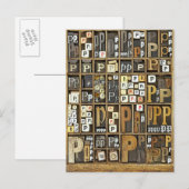 Brief P Briefkaart (Voorkant / Achterkant)