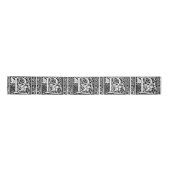 Brief P Middeleeuws Monogram Art Nouveau Lint (Voorkant)