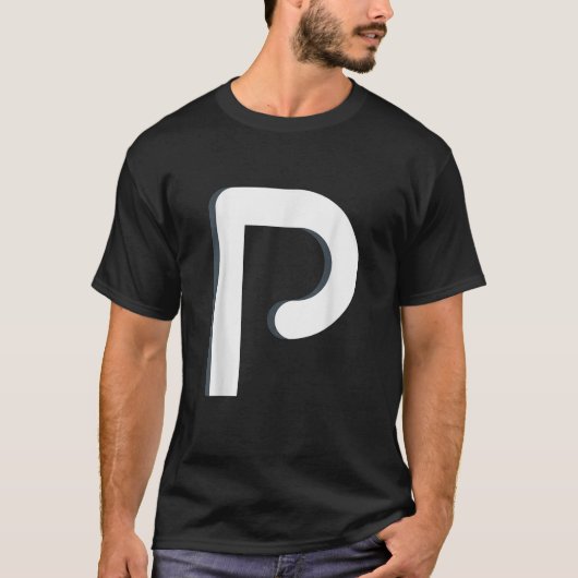 Brief P T-shirt (Voorkant)