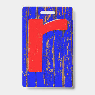 Brief r badge