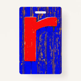Brief r badge