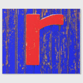 Brief r cadeaupapier (Vlak)