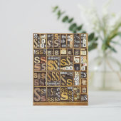 Brief S Briefkaart (Staand voorkant)