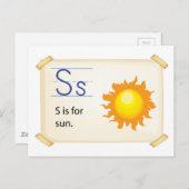 Brief S Briefkaart (Voorkant / Achterkant)