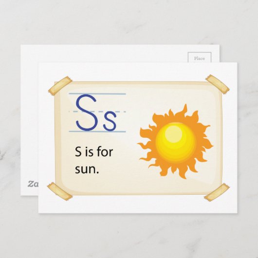 Brief S Briefkaart (Voorkant / Achterkant)