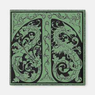 Brief T met Dragons Magnet Magneet