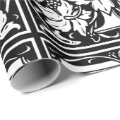 Brief T Middeleeuws Monogram Art Nouveau Cadeaupapier (Rol Hoek)