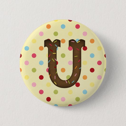 Brief U Ronde Button 5,7 Cm (Voorkant)