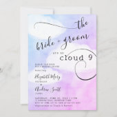 Brief van de Cloud 9 Humoureuze bruiloft Shower Kaart (Voorkant)