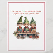 Brief van de Kerstman (Achterkant)