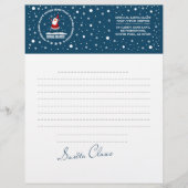 Brief van de kerstman. Custom Gepersonaliseerd Briefhoofd (Voorkant)