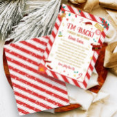 Brief van Elf Christmas Arrival Letter Kaart