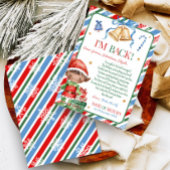 Brief van Elf Kerst Kind Briefkaart