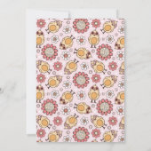 Brief van Groovy Easter Bunny Kaart (Achterkant)