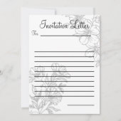 Brief van Karate Uitnodiging (Achterkant)