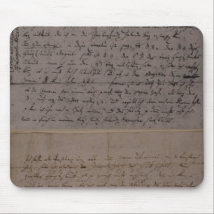 Brief van Leopold Mozart Muismat