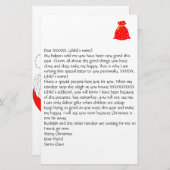  brief van Santa 3 Stationery Briefpapier (Voorkant / Achterkant)