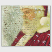 Brief van Santa Cadeaupapier (Vlak)