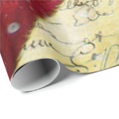 Brief van Santa Cadeaupapier (Rol Hoek)