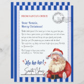 Brief van Sinterklaas van Noordpool Kantoor (Voorkant / Achterkant)